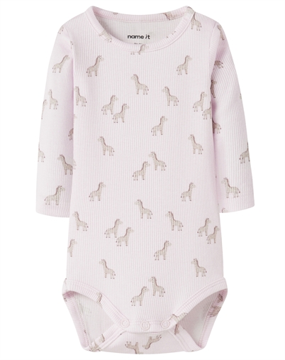 Name It - NBFHalena Bodystocking - Cradle Pink